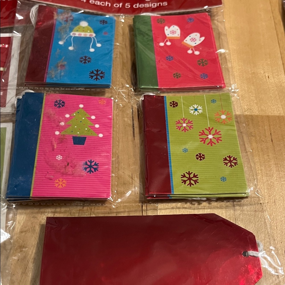 💲Holiday Gift Tags Set - Multicolor - Picture 5 of 5